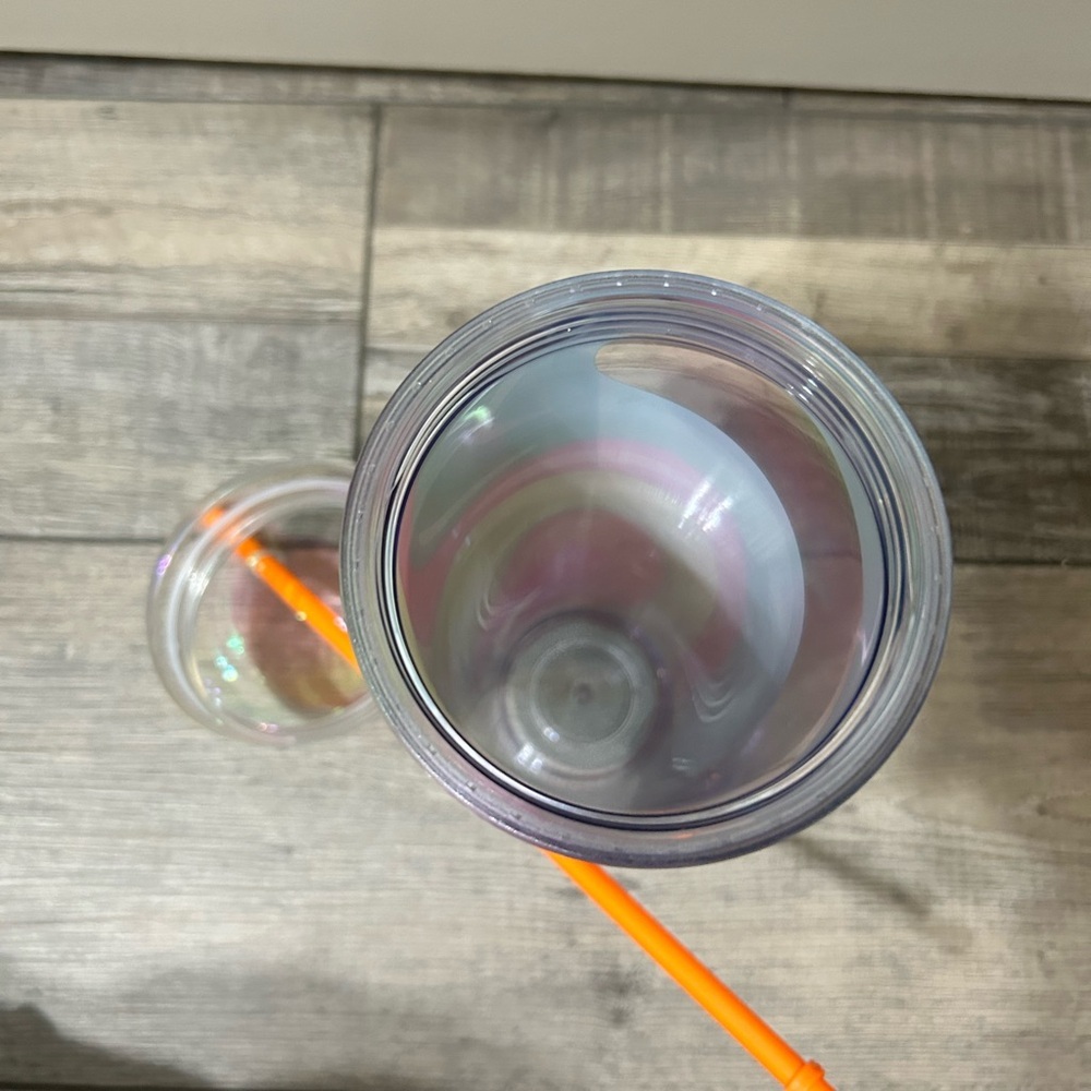 Starbucks 2025 Summer Collection 24oz Cold Cup iridescent vibrant multi-color - Picture 6 of 6